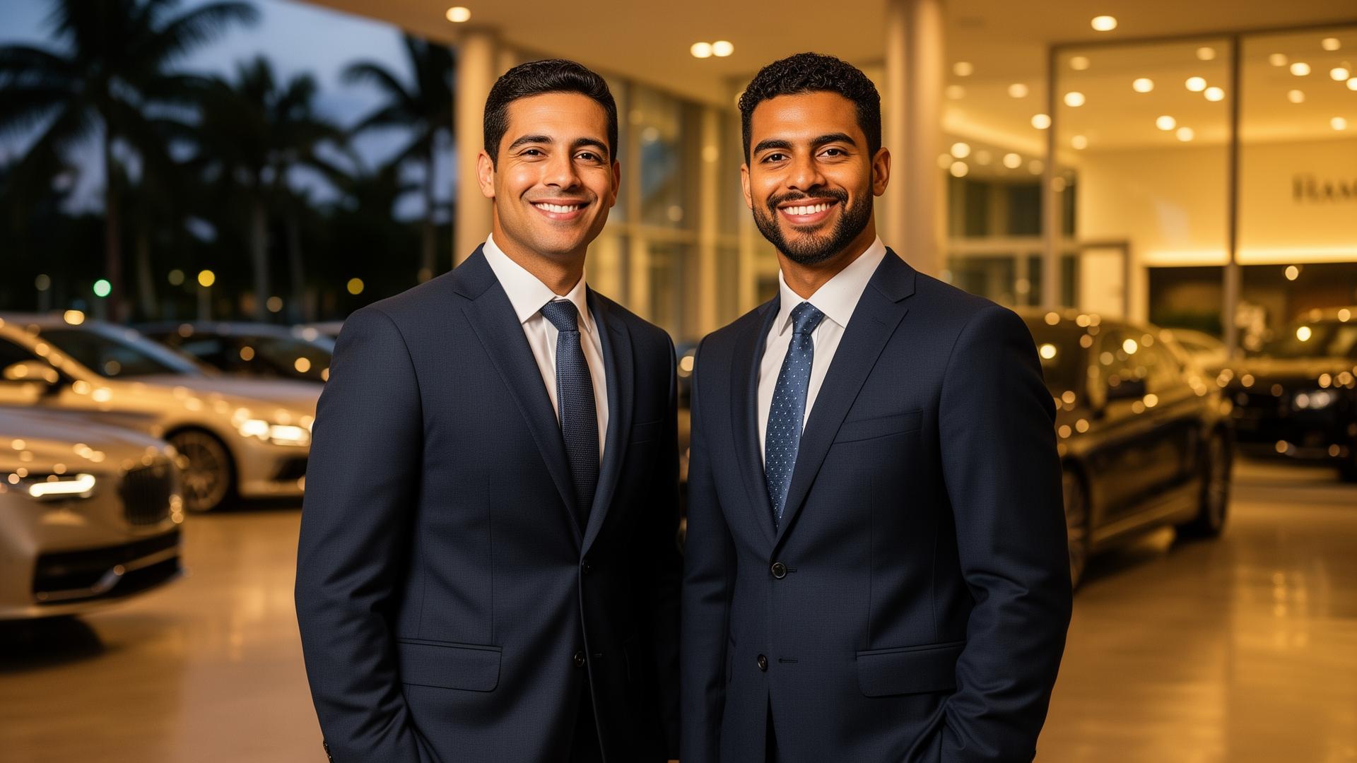 Danny and Andre — founders of OpenRoad Auto Group